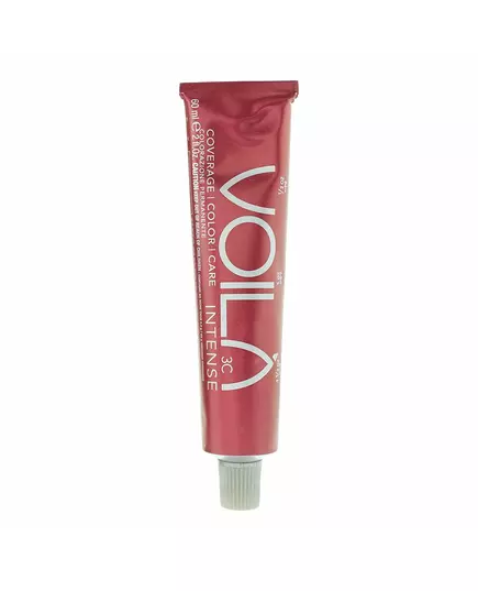 Intercosmo Voila 3C Intense Permanente Haarfarbe 7.41 Medium Blonde Amber, 60 ml