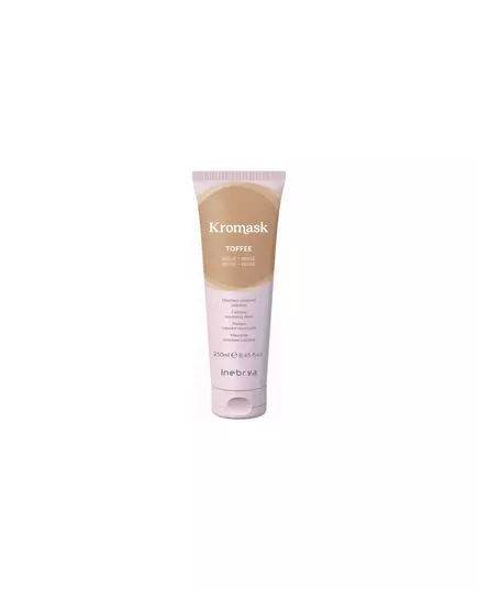 Inebrya Kromask Haarfarben-Creme-Maske Nahrhaft Toffee, 250 ml