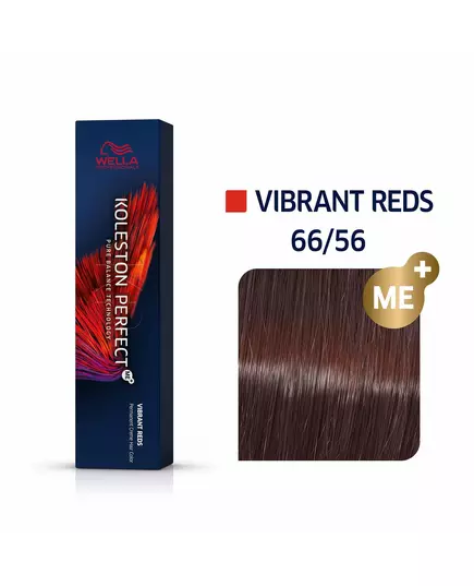 Wella Professionals Koleston Perfect Me+ Permanent Hair Dye 66/56 Dark Blonde Intense Violet Mahogany, 60 ml