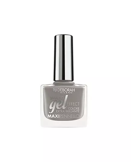 Deborah Gel Effect Gel-Effect Nail Polish 44 Dark Gray, 8.5 ml
