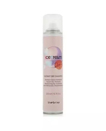 Inebrya Ice Cream Dry-T Instant Dry Shampoo, 200 ml