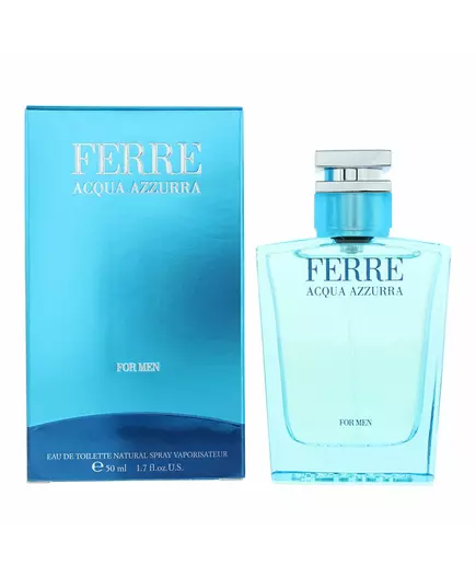 Gianfranco Ferre Acqua Azzurra Eau de Toilette Für Männer, 50 ml, Bild 2
