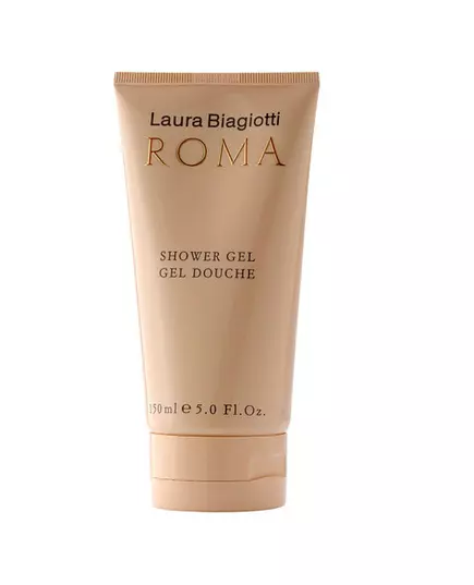 Laura Biagiotti Roma Gel douche nettoyant et hydratant pour tous types de peau, 150 ml