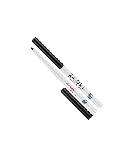 Deborah 24 Ore Keith Haring Wasserdicht Einziehbar Gel-Kajalstift Schwarz, 0,3 g