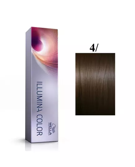 Wella Professionals Illumina Color Teinture permanente pour cheveux 4/ Medium Chestnut, 60 ml, image 3