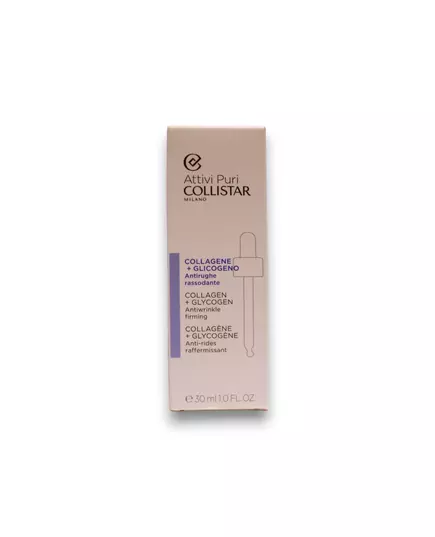 Collistar Pure Actives Collagen + Glycogen Antiwrinkle Firming Face Serum, 30 ml