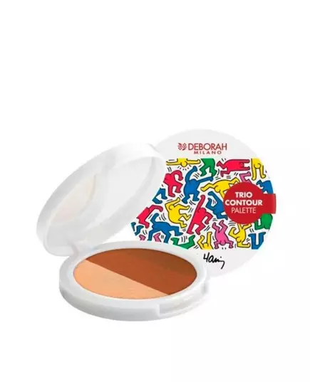 Deborah Trio Contour Palette de contouring Keith Haring, 13 g
