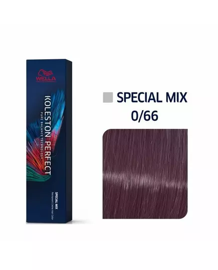 Wella Professionals Koleston Perfect Special Mix Me+ Permanent Hair Dye 0/66 Intense Violet, 60 ml, image 2