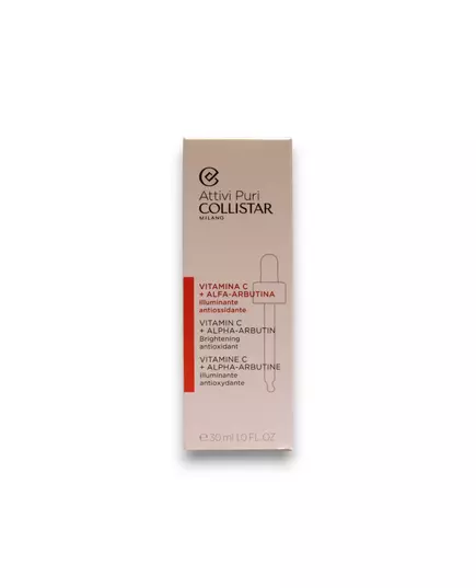 Collistar Pure Actives Alpha-Arbutine Éclairant Sérum Pour le visage, 30 ml