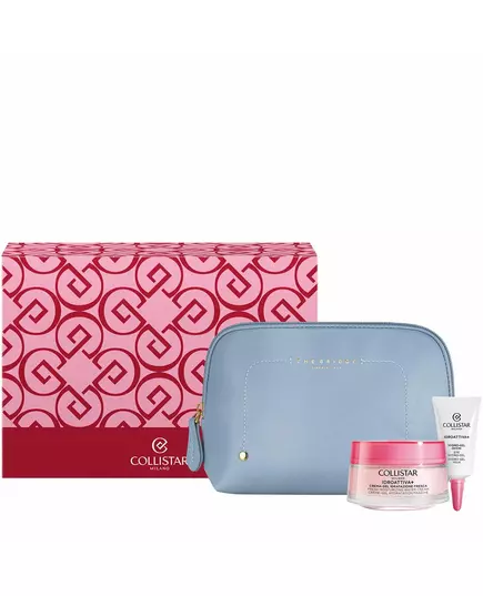 Set Collistar: Idro-Attiva+ Freshness Gel Cream Face 50 ml + Idro-Attiva+ Hydrating Day Eye Gel 15 ml + The Bridge GWP Textile Pouch Blue, 50 ml, image 2