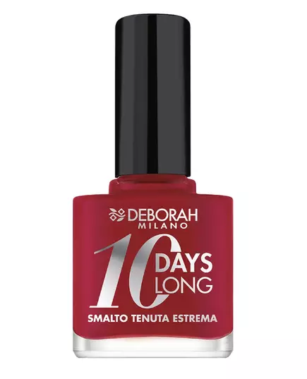 Deborah 10 Days Long Vernis à ongles 886 Rouge vintage, 11 ml