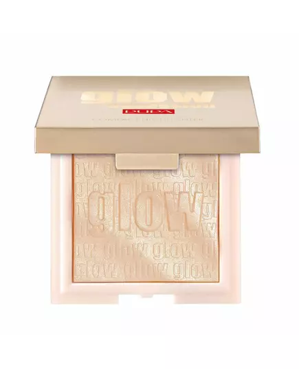 Pupa Glow Obsession Erleuchtend Rouge-Highlighter Kompakt 100 Helles Gold, 6 g