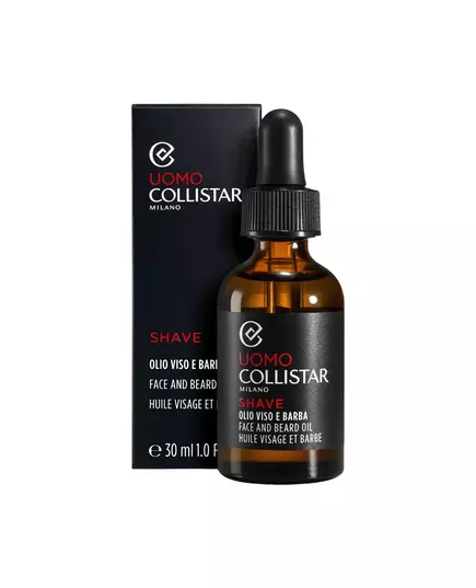 Collistar Uomo Hydratant Huile For Face & Beard, 30 ml, image 2