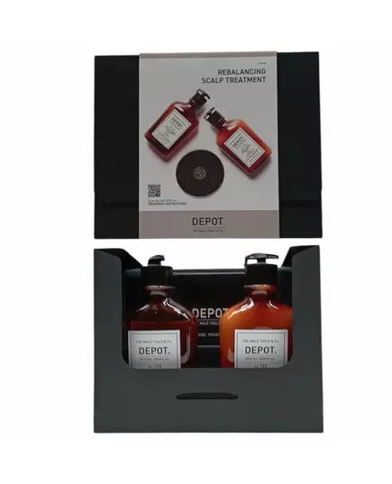 Consumer Kit A Set Depot: 100 Hair Cleansing No. 102 Botanical Complex Hair Shampoo Anti-Dandruff & Sebum Control 250 ml + 100 Hair Cleansing No. 107 Kaolin Hair Shampoo For Regulation Of Excessive Sebum, 250 ml