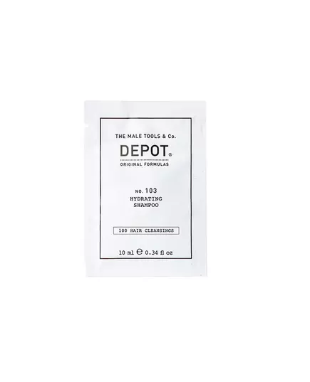 Depot 100 Hair Cleansing No. 103 Pro-Vitamin B5 Hair Shampoo For Hydration, 10 ml