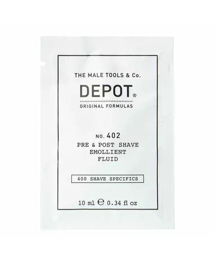 Depot 400 Shave Specifics No. 402 Ätherische Öle Beruhigend Vor- und Nachrasier-Fluid, 10 ml