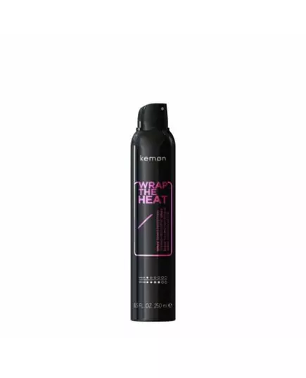 Kemon Styling Wrap The Heat Laque pour cheveux Pour protecteur thermique, 250 ml