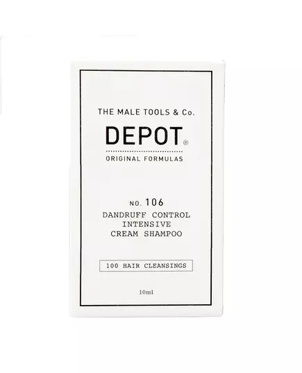 Depot 100 Hair Cleansing No. 106 Pro-Vitamin B5 Hair Shampoo Anti-Dandruff, 10 ml