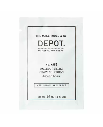 Depot 400 Shave Specifics No. 405 Allantoin Feuchtigkeitsspendend Rasiercreme, 10 ml