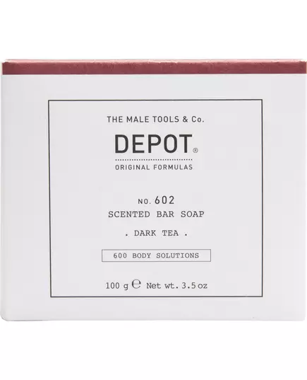 Depot 600 Body Solutions No. 602 Complexe botanique Nettoyage Thé sombre Pain de savon parfumé Notes aromatiques, 100 g, image 4