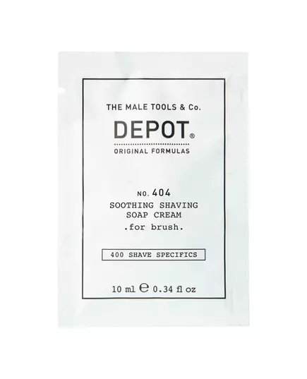Depot 400 Shave Specifics No. 404 Allantoin Beruhigend Rasierseifencreme, 10 ml