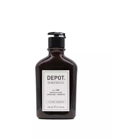 Depot 100 Hair Cleansing No. 105 Charcoal Hair Shampoo For Detoxing, 250 ml