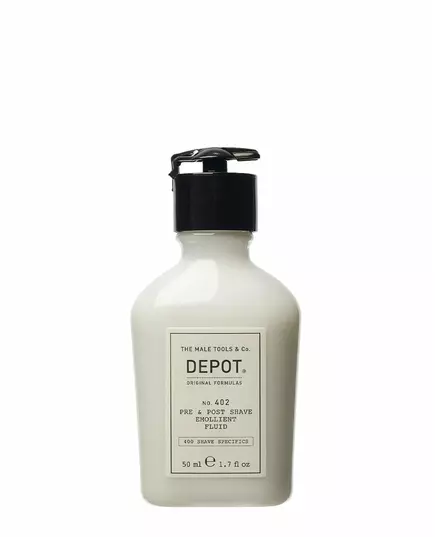 Depot 400 Shave Specifics No. 402 Ätherische Öle Beruhigend Vor- und Nachrasier-Fluid, 50 ml