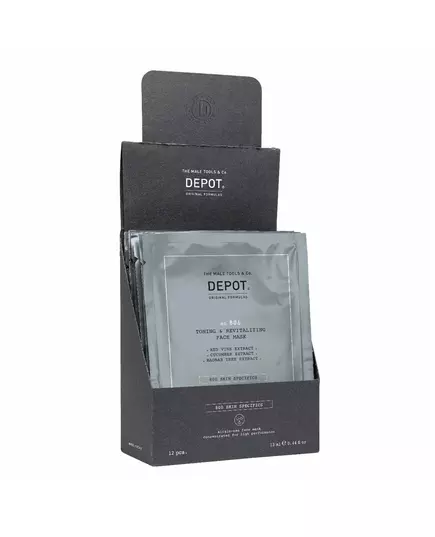 Setzen Depot 800 Skin Specifics No. 806 Hyaluronsäure Tonen und Revitalisieren Gesichtsmaske Für das Gesicht Tag 12 stk, 12 × 13 ml, Bild 2