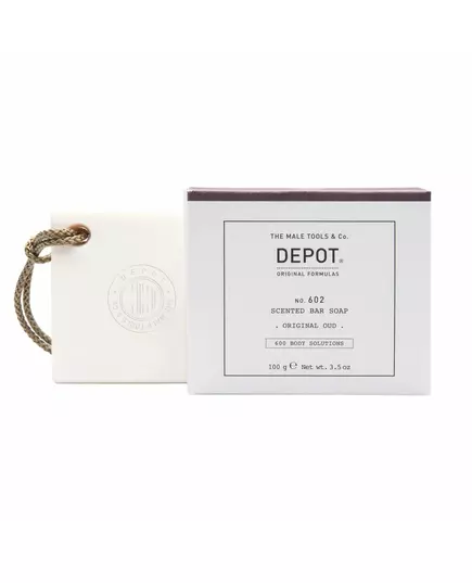 Depot 600 Body Solutions No. 602 Complexe botanique Nettoyage Oud original Pain de savon parfumé, 100 g, image 2