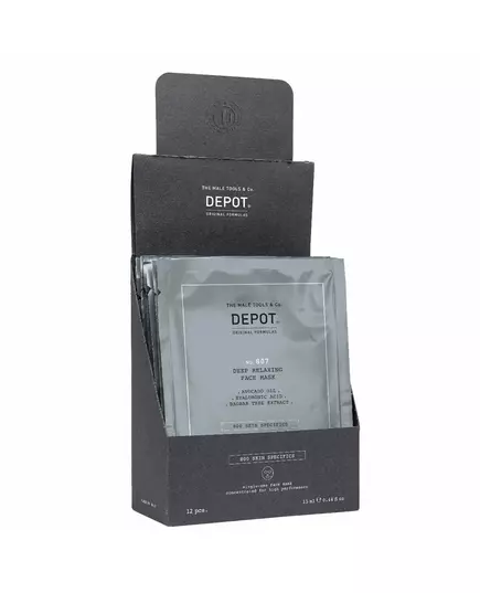 Ensemble Depot 800 Skin Specifics No. 807 Acide hyaluronique Apaisant/Hydratant & Nourrissant Masque facial Pour le visage Jour, 12 × 13 ml, image 2