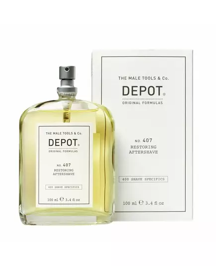 Depot 400 Shave Specifics No. 407 Pro-Vitamin B5 Restoring & Refreshing After-Shave Lotion, 100 ml