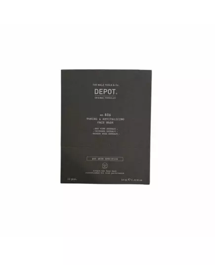 Setzen Depot 800 Skin Specifics No. 806 Hyaluronsäure Tonen und Revitalisieren Gesichtsmaske Für das Gesicht Tag 12 stk, 12 × 13 ml