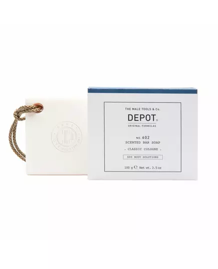 Depot 600 Body Solutions No. 602 Complexe botanique Nettoyage Cologne classique Pain de savon parfumé Notes florales, 100 g