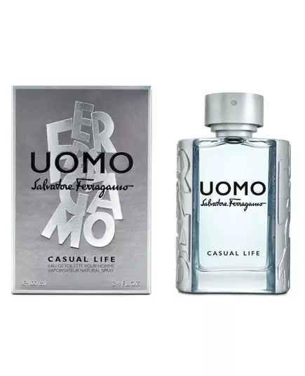 Salvatore Ferragamo Uomo Casual Life Eau de Toilette Pour hommes, 100 ml