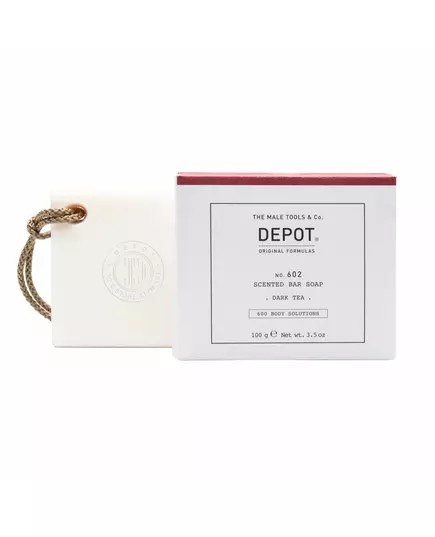 Depot 600 Body Solutions No. 602 Complexe botanique Nettoyage Thé sombre Pain de savon parfumé Notes aromatiques, 100 g, image 2