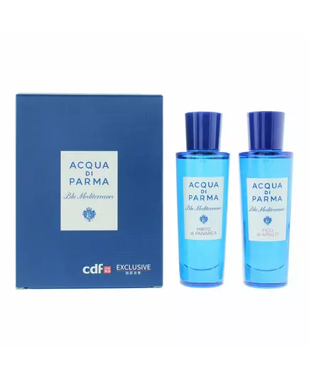 Set Acqua di Parma: Blu Mediterraneo - Fico di Amalfi Eau De Toilette Unisex 30 ml + Blue Mediterraneo - Mirto di Panarea Eau De Toilette Unisex, 30 ml, Bild 2