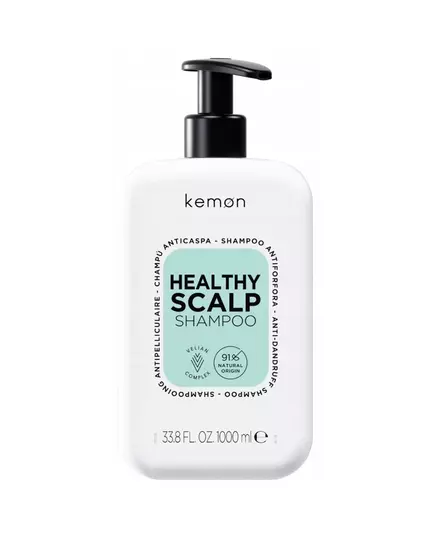 Kemon Healthy Scalp Haarbehandlung Shampoo Antischuppen Für alle Haartypen, 1000 ml