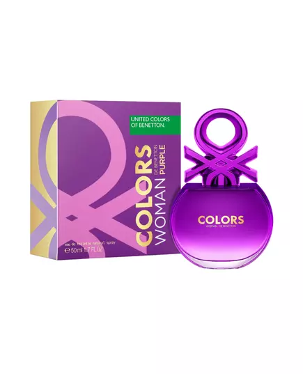 Benetton Colors Purple Eau De Toilette For Women, 50 ml, image 2