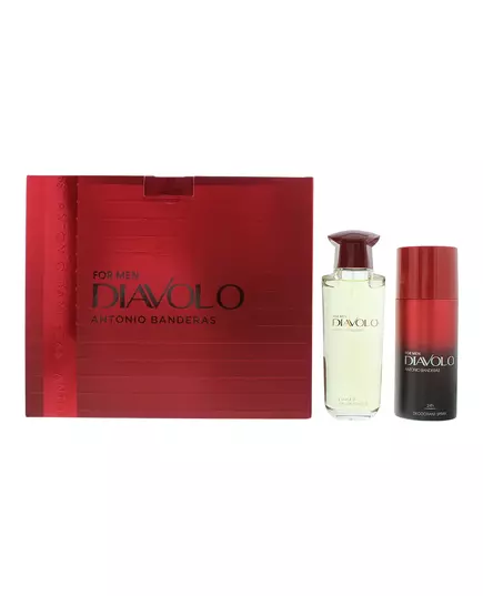 Set Antonio Banderas: Diavolo Eau De Toilette For Men 100 ml + Diavolo 24h Protection Deodorant Spray For Men, 100 ml, image 2