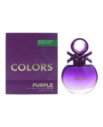 Benetton Colors Purple Eau de Toilette Für Frauen, 50 ml, Bild 2