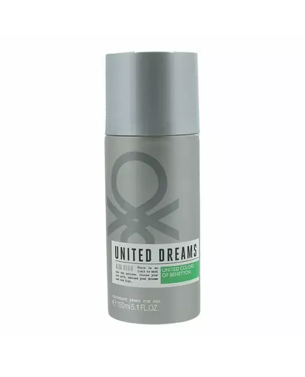 Benetton United Dreams Aim High Anti-Perspirant Deodorant Spray For Men, 150 ml