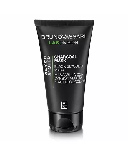Bruno Vassari Glyco System Charcoal Exfoliating Cream Mask For Face, 65 g, image 2