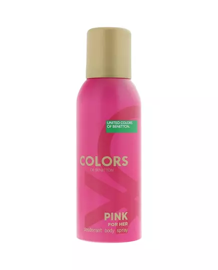 Benetton Colors Pink Floral and Fruity Deodorant Spray For Women, 150 ml