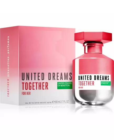 Benetton United Dreams Together Eau de Toilette Pour les femmes, 80 ml, image 2