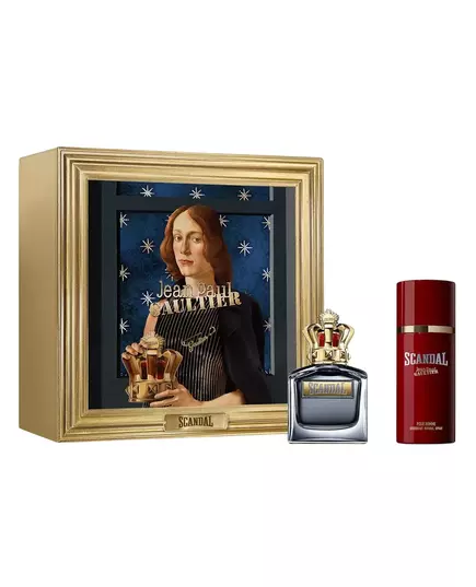 Set Jean Paul Gaultier: Scandal Eau De Toilette For Men 100 ml + Scandal Deodorant Spray For Men, 100 ml