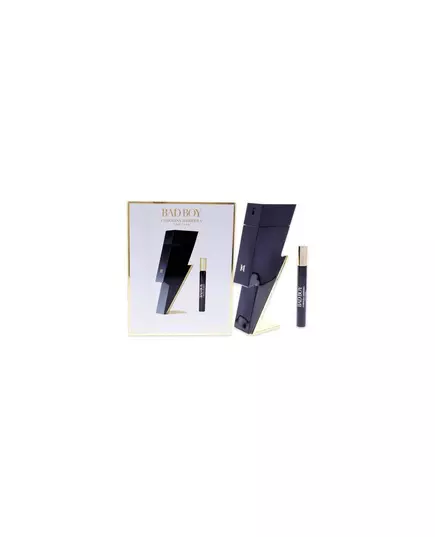 Set Carolina Herrera: Bad Boy Eau De Toilette For Men 10 ml + Bad Boy Eau De Toilette For Men, 100 ml