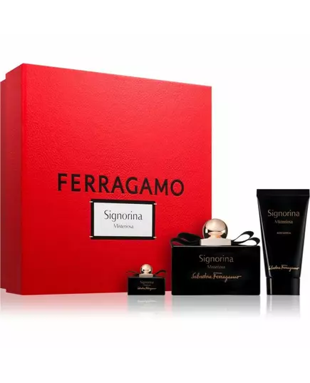 Coffret Salvatore Ferragamo : Signorina Misteriosa Eau de Parfum pour femme 50 ml + Signorina Misteriosa Eau de Parfum pour femme 5 ml + Signorina Misteriosa lait hydratant pour le corps, 50 ml, image 2