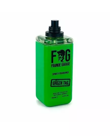 Frankie Garage Sporty Fragrance Green Tag Eau de Toilette Pour hommes, 100 ml