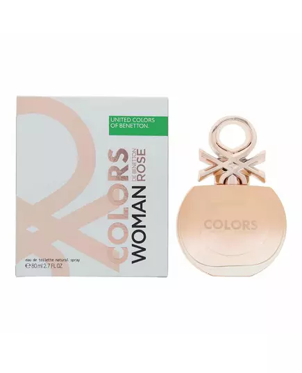 Benetton Colors Rose Eau de Toilette Für Frauen, 80 ml, Bild 2