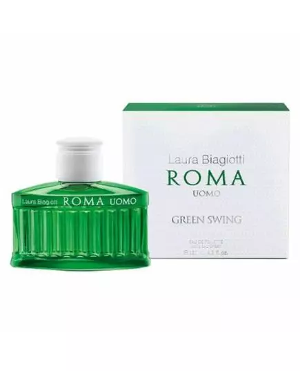 Laura Biagiotti Roma Uomo Green Swing Eau de Toilette Pour hommes, 125 ml, image 2
